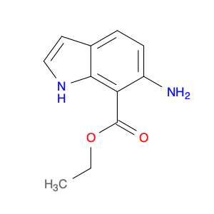 1H-Indole-7-carboxylic acid, 6-amino-, ethyl ester