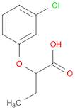 Butanoic acid, 2-(3-chlorophenoxy)-