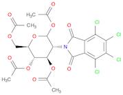 D-Glucopyranose, 2-deoxy-2-(4,5,6,7-tetrachloro-1,3-dihydro-1,3-dioxo-2H-isoindol-2-yl)-, 1,3,4,...