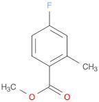 Benzoic acid, 4-fluoro-2-methyl-, methyl ester