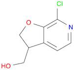 Furo[2,3-c]pyridine-3-methanol, 7-chloro-2,3-dihydro-