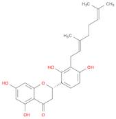 4H-1-Benzopyran-4-one, 2-[3-[(2E)-3,7-dimethyl-2,6-octadien-1-yl]-2,4-dihydroxyphenyl]-2,3-dihydro…