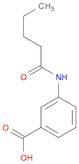 Benzoic acid, 3-[(1-oxopentyl)amino]-