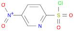 2-Pyridinesulfonyl chloride, 5-nitro-