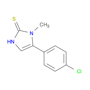 2H-Imidazole-2-thione, 5-(4-chlorophenyl)-1,3-dihydro-1-methyl-