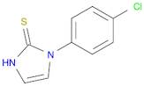 2H-Imidazole-2-thione, 1-(4-chlorophenyl)-1,3-dihydro-