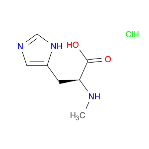 L-Histidine, N-methyl-, hydrochloride (1:1)