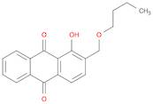 9,10-Anthracenedione, 2-(butoxymethyl)-1-hydroxy-