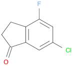 1H-Inden-1-one, 6-chloro-4-fluoro-2,3-dihydro-