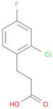 Benzenepropanoic acid, 2-chloro-4-fluoro-