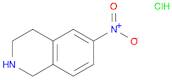 Isoquinoline, 1,2,3,4-tetrahydro-6-nitro-, hydrochloride (1:1)