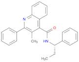 4-Quinolinecarboxamide, 3-methyl-2-phenyl-N-[(1S)-1-phenylpropyl]-