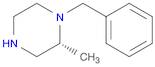 Piperazine, 2-methyl-1-(phenylmethyl)-, (2R)-