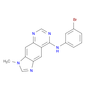 3H-Imidazo[4,5-g]quinazolin-8-amine, N-(3-bromophenyl)-3-methyl-