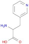 3-Pyridinepropanoic acid, α-amino-