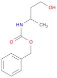 Carbamic acid, N-(3-hydroxy-1-methylpropyl)-, phenylmethyl ester