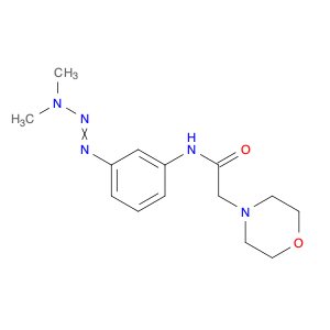 4-Morpholineacetamide, N-[3-(3,3-dimethyl-1-triazen-1-yl)phenyl]-
