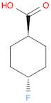 Cyclohexanecarboxylic acid, 4-fluoro-, trans-