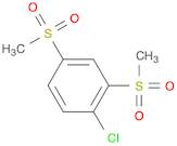 Benzene, 1-chloro-2,4-bis(methylsulfonyl)-