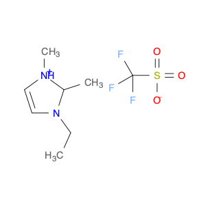 1H-Imidazolium, 3-ethyl-1,2-dimethyl-, trifluoromethanesulfonate (1:1)