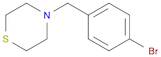 Thiomorpholine, 4-[(4-bromophenyl)methyl]-