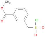 Benzoic acid, 3-[(chlorosulfonyl)methyl]-, methyl ester