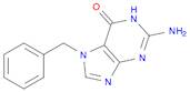 6H-Purin-6-one, 2-amino-1,7-dihydro-7-(phenylmethyl)-