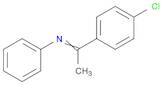 Benzenamine, N-[1-(4-chlorophenyl)ethylidene]-