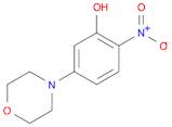 Phenol, 5-(4-morpholinyl)-2-nitro-