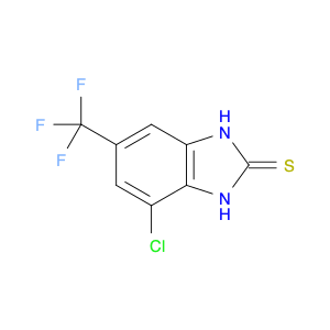 2H-Benzimidazole-2-thione, 4-chloro-1,3-dihydro-6-(trifluoromethyl)-