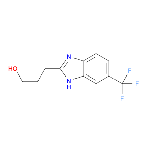 1H-Benzimidazole-2-propanol, 6-(trifluoromethyl)-