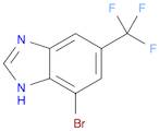 1H-Benzimidazole, 7-bromo-5-(trifluoromethyl)-