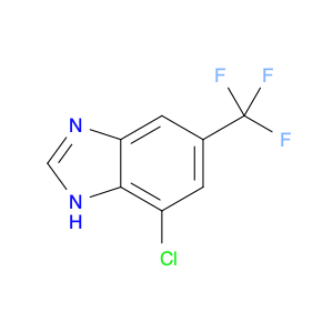 1H-Benzimidazole, 7-chloro-5-(trifluoromethyl)-