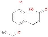 2-Propenoic acid, 3-(5-bromo-2-ethoxyphenyl)-