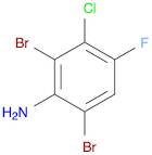 Benzenamine, 2,6-dibromo-3-chloro-4-fluoro-