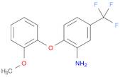 Benzenamine, 2-(2-methoxyphenoxy)-5-(trifluoromethyl)-