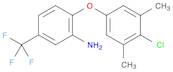 Benzenamine, 2-(4-chloro-3,5-dimethylphenoxy)-5-(trifluoromethyl)-