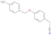 Benzeneacetonitrile, 4-[(4-methylphenyl)methoxy]-