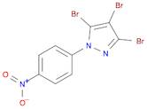 1H-Pyrazole, 3,4,5-tribromo-1-(4-nitrophenyl)-