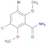 Benzamide, 3-bromo-5-chloro-2,6-dimethoxy-