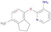 3-Pyridinamine, 2-[(2,3-dihydro-7-methyl-1H-inden-4-yl)oxy]-