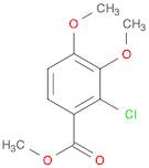 Benzoic acid, 2-chloro-3,4-dimethoxy-, methyl ester