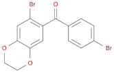 Methanone, (7-bromo-2,3-dihydro-1,4-benzodioxin-6-yl)(4-bromophenyl)-