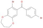 Methanone, (8-bromo-3,4-dihydro-2H-1,5-benzodioxepin-7-yl)(4-bromophenyl)-