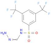 Benzenesulfonamide, N-(aminoiminomethyl)-3,5-bis(trifluoromethyl)-