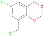 4H-1,3-Benzodioxin, 6-chloro-8-(chloromethyl)-