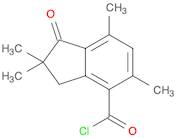 1H-Indene-4-carbonyl chloride, 2,3-dihydro-2,2,5,7-tetramethyl-1-oxo-