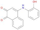 1,2-Naphthalenedione, 4-[(2-hydroxyphenyl)amino]-