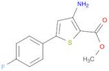 2-Thiophenecarboxylic acid, 3-amino-5-(4-fluorophenyl)-, methyl ester