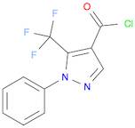 1H-Pyrazole-4-carbonyl chloride, 1-phenyl-5-(trifluoromethyl)-